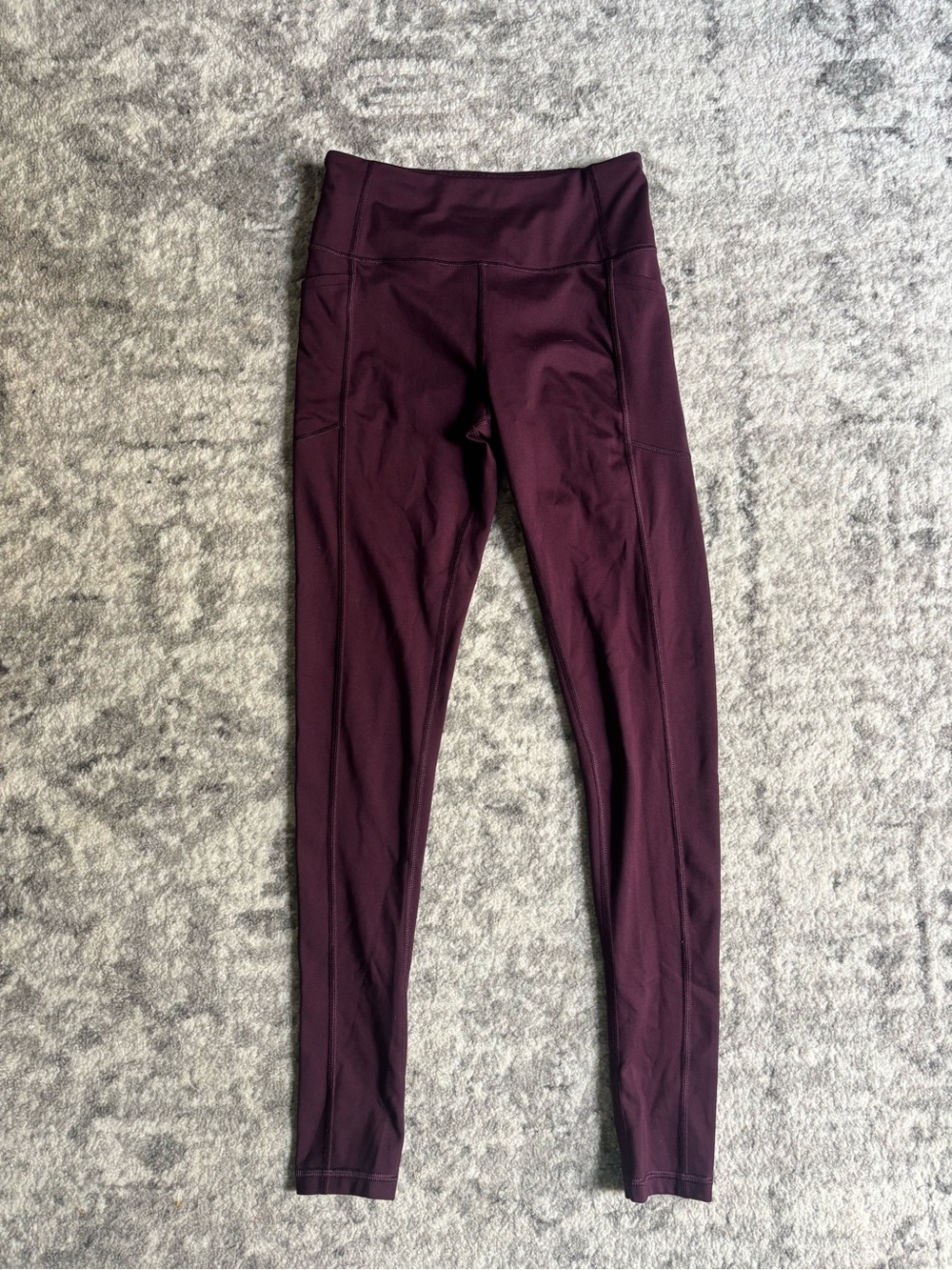 Victoria's Secret Deep Plum High-Rise Leggings